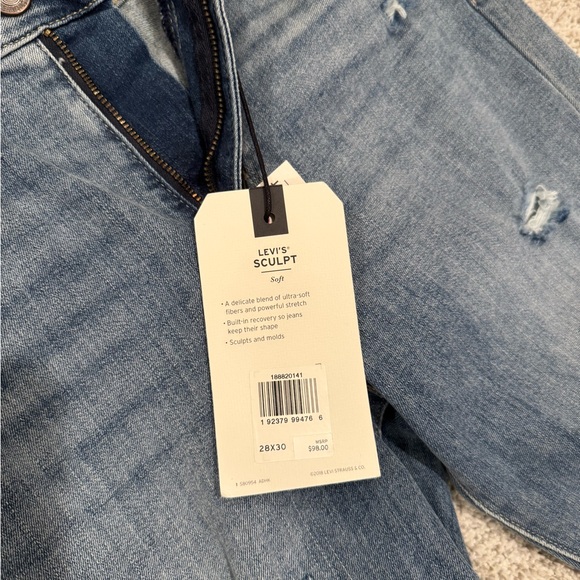 NWT Levi 721 High-rise Skinny Jeans - Picture 4 of 4